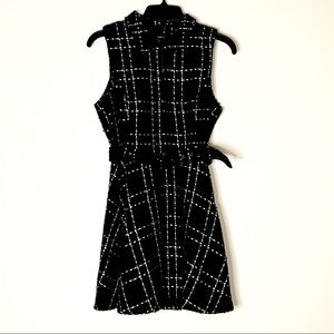 Forever 21, size Medium, black/white dress